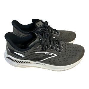 Brooks Hyperion GTS Running Shoe #1203971B008 Gray/Black/White Womens Size 9